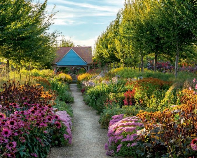 the garden at Aston Pottery Oxfordshire